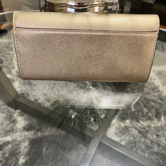 Michael Kors Metallic Gold Shoulder Bag - Picture 3 of 6